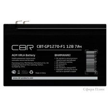 CBR аккумуляторная батарея CBT-GP1270-F1