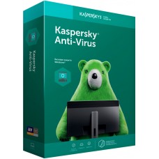 ПО  Kaspersky Anti-Virus Russian Edition, 2ПК на 1год